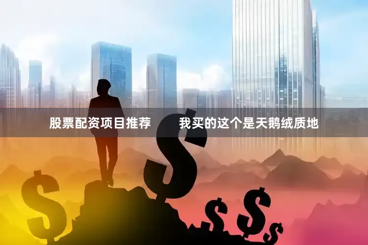 股票配资项目推荐        我买的这个是天鹅绒质地