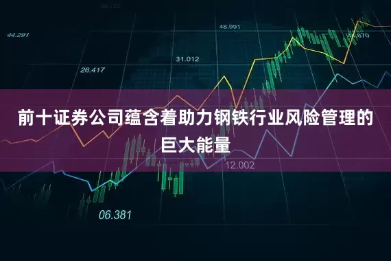 前十证券公司蕴含着助力钢铁行业风险管理的巨大能量